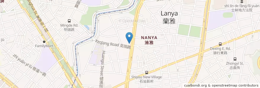 Mapa de ubicacion de 健康素食 en تایوان, 新北市, تایپه, 士林區.