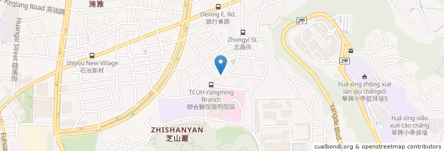 Mapa de ubicacion de 成家小館 en Taiwan, New Taipei, Taipei, Shilin District.