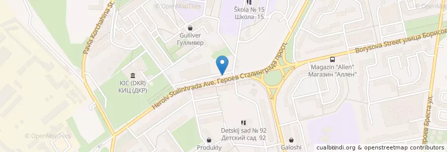 Mapa de ubicacion de G-Street Сосиски и Кофе en Rússia, Distrito Federal Do Sul, Sebastopol, Севастополь, Гагаринский Район, Гагаринский Округ.