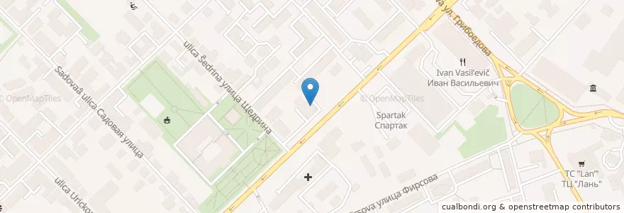Mapa de ubicacion de Авангард en روسيا, Центральный Федеральный Округ, ريازان أوبلاست, Городской Округ Рязань.