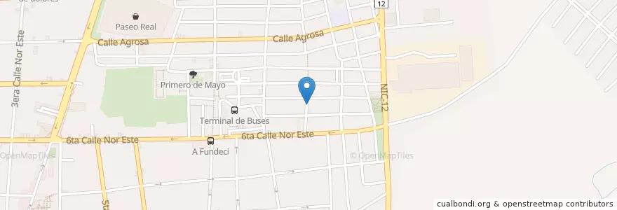 Mapa de ubicacion de Dr. Humberto Sarria en Nikaragua, León, León (Municipio).