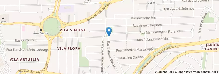 Mapa de ubicacion de Pastel Mania en البَرَازِيل, المنطقة الجنوبية الشرقية, ساو باولو, Região Geográfica Intermediária De São Paulo, Região Metropolitana De São Paulo, Região Imediata De São Paulo, São Bernardo Do Campo.