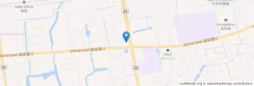 Mapa de ubicacion de スシロー en 일본, 사가현, 佐賀市.