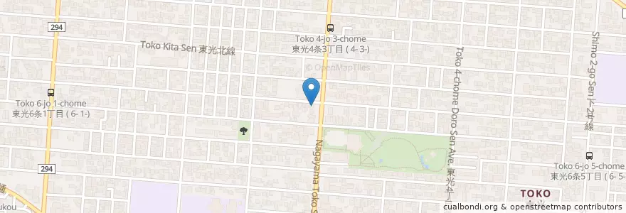 Mapa de ubicacion de らーめん玄 en Japan, 北海道, 上川総合振興局, 旭川市.