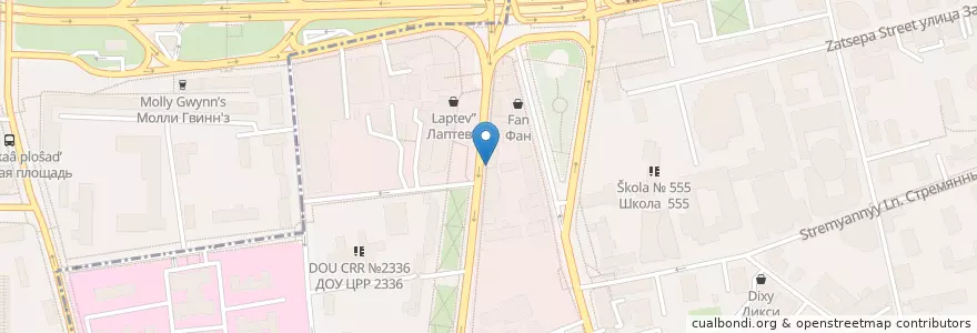 Mapa de ubicacion de VietExpress en Russia, Distretto Federale Centrale, Москва, Центральный Административный Округ, Район Замоскворечье.