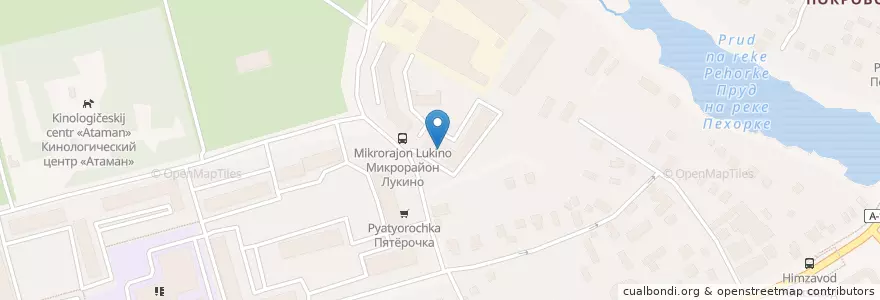 Mapa de ubicacion de Харчевня en Rusia, Центральный Федеральный Округ, Московская Область, Городской Округ Балашиха.