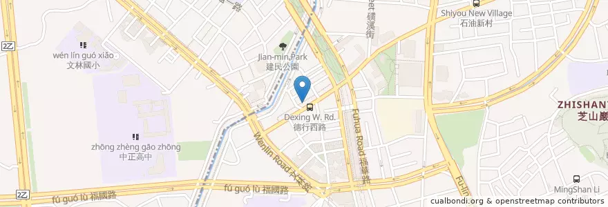 Mapa de ubicacion de 108悅情 en 타이완, 신베이 시, 타이베이시, 스린 구.