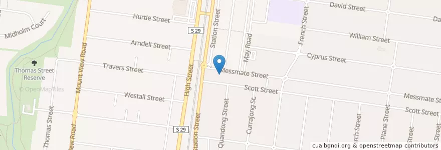 Mapa de ubicacion de Stella Dental en Australië, Victoria, City Of Whittlesea.