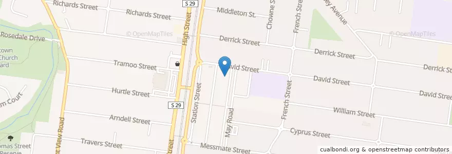 Mapa de ubicacion de Chú Quý en Australien, Victoria, City Of Whittlesea.