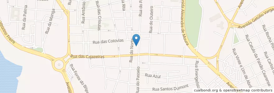 Mapa de ubicacion de Hospital Municipal Djalma Marques - Socorrão 1 en 巴西, 东北部, 马拉尼昂, Região Geográfica Intermediária De São Luís, Microrregião Da Aglomeração Urbana De São Luís, 圣路易斯.
