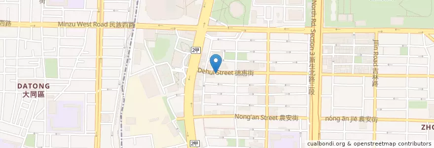 Mapa de ubicacion de 綠門 Green Door bar en Тайвань, Новый Тайбэй, Тайбэй.