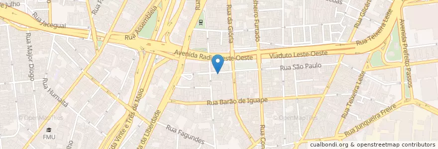 Mapa de ubicacion de Café Liberté en Бразилия, Юго-Восточный Регион, Сан-Паулу, Região Geográfica Intermediária De São Paulo, Região Metropolitana De São Paulo, Região Imediata De São Paulo, Сан-Паулу.