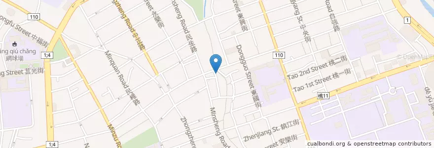 Mapa de ubicacion de 好樂迪 en 타이완, 타오위안 시, 타오위안 구.