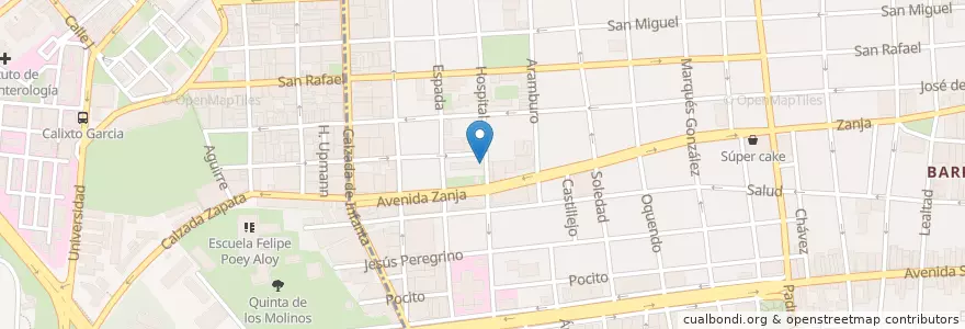 Mapa de ubicacion de My Rey en کوبا, La Habana.