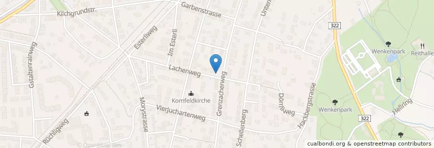 Mapa de ubicacion de Offener Bücherschrank en 스위스, Basel-Stadt, Riehen, Riehen.