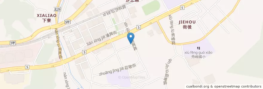 Mapa de ubicacion de 新北市圖書館汐止自強分館 en Taiwan, 新北市, 汐止區.
