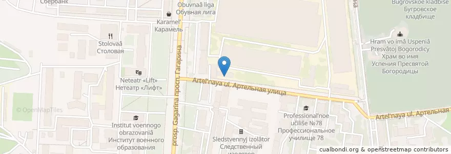 Mapa de ubicacion de Поликлиника № 2 ФТС России en Russland, Föderationskreis Wolga, Oblast Nischni Nowgorod, Stadtkreis Nischni Nowgorod.