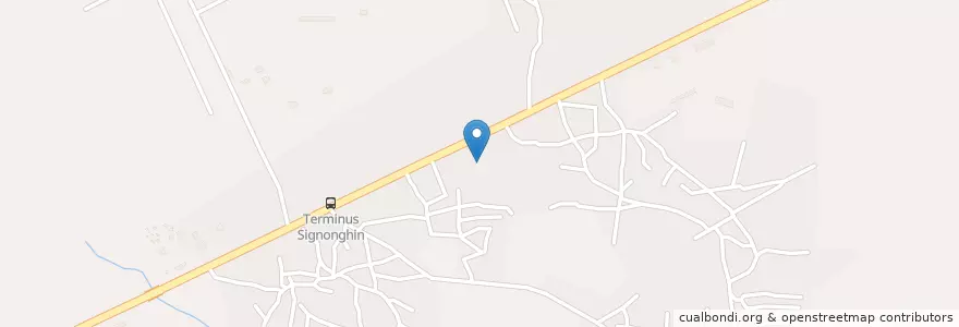 Mapa de ubicacion de Complexe scolaire en 부르키나파소, Centre, Kadiogo, Saaba.