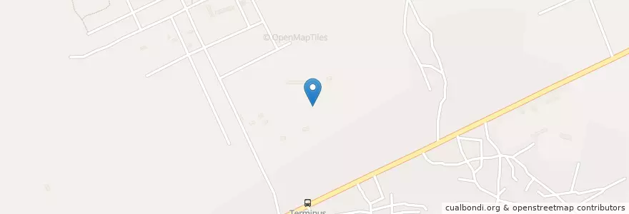Mapa de ubicacion de Complexe scolaire en ブルキナファソ, Centre, Kadiogo, Saaba.