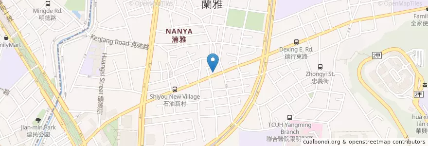 Mapa de ubicacion de 銀座日本料理 en 臺灣, 新北市, 臺北市, 士林區.