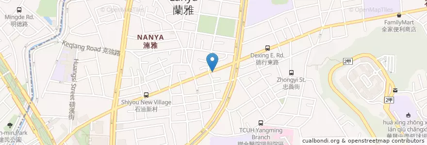 Mapa de ubicacion de 桃子廚房 en تایوان, 新北市, تایپه, 士林區.