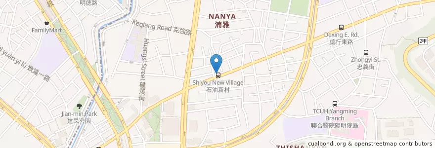Mapa de ubicacion de 天母臭臭鍋 en تایوان, 新北市, تایپه, 士林區.