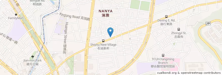 Mapa de ubicacion de 三富季節料理 en 台湾, 新北市, 台北市, 士林区.