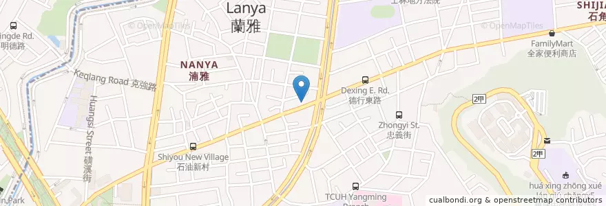 Mapa de ubicacion de 宸安復健科診所 en Taiwan, 新北市, Taipei, 士林區.
