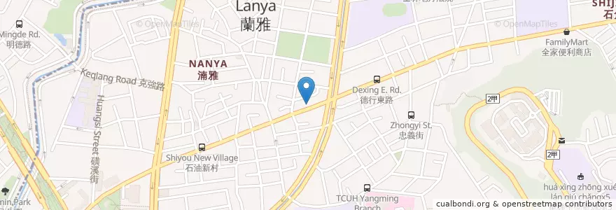 Mapa de ubicacion de 精品咖啡行 en Taiwan, Nuova Taipei, Taipei, 士林區.