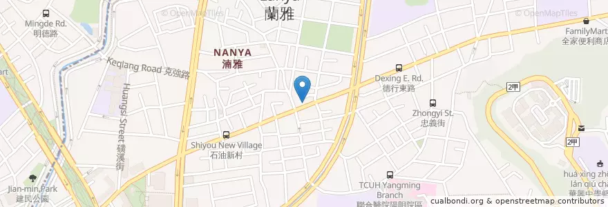 Mapa de ubicacion de 無限家cafe en Taiwan, 新北市, Taipé, 士林區.
