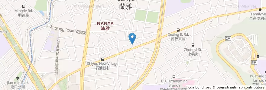 Mapa de ubicacion de 澎湖海鮮 en 臺灣, 新北市, 臺北市, 士林區.