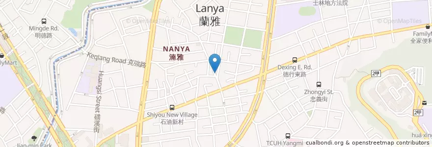 Mapa de ubicacion de 第一家鹽酥雞 en تایوان, 新北市, تایپه, 士林區.