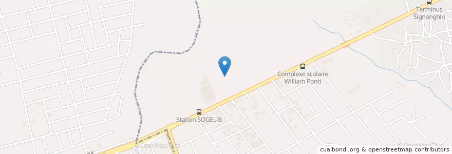 Mapa de ubicacion de Marché de Nioko 2 en بوركينا فاسو, الأوسط, Kadiogo, Saaba.