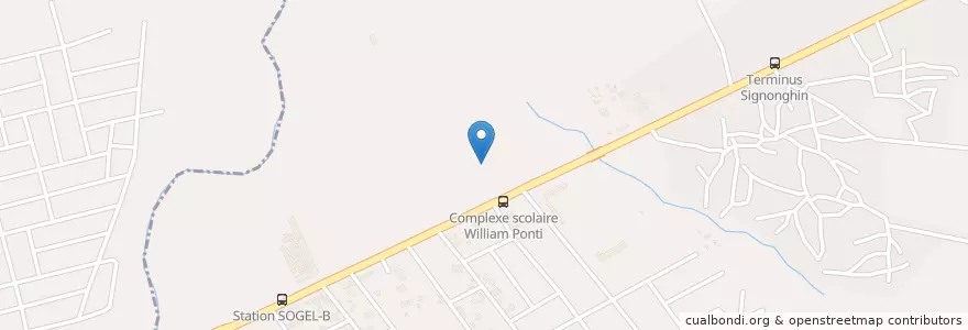 Mapa de ubicacion de Ecole en 布基纳法索, Centre, Kadiogo, Saaba.