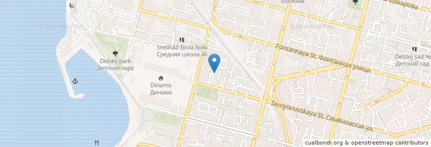 Mapa de ubicacion de Iz Brasserie en Rusia, Дальневосточный Федеральный Округ, Приморский Край, Владивостокский Городской Округ.