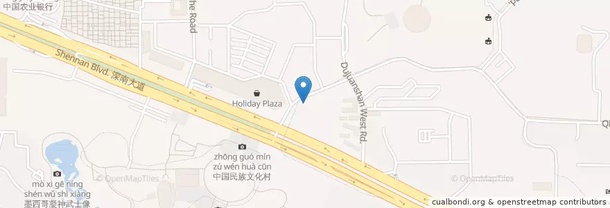 Mapa de ubicacion de V-Palace en China, Cantão, Shenzhen, 南山区, 沙河街道.