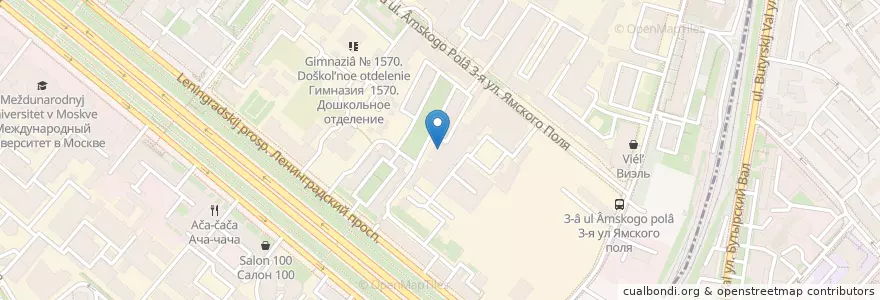 Mapa de ubicacion de УПП 44 en Rusia, Distrito Federal Central, Москва.