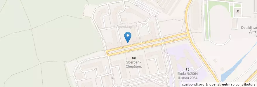 Mapa de ubicacion de Горздрав en Russia, Distretto Federale Centrale, Москва, Новомосковский Административный Округ, Поселение Московский.