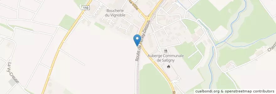 Mapa de ubicacion de Robidog en Switzerland, Geneva, Geneva, Satigny.