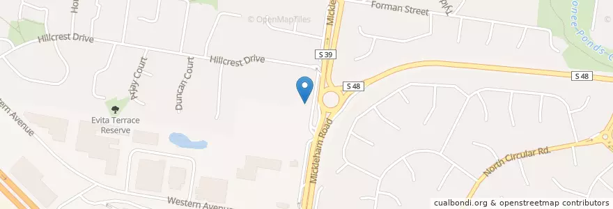 Mapa de ubicacion de Azooba Restaurant & Function en استرالیا, Victoria, City Of Hume.