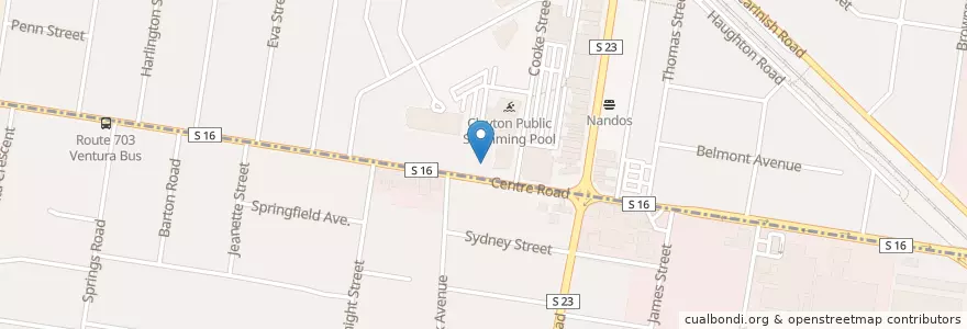 Mapa de ubicacion de Capital Radiology en Australien, Victoria.