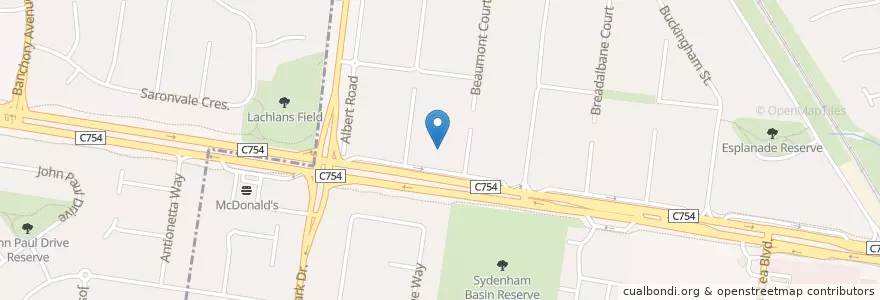 Mapa de ubicacion de Brimbank Vet Clinic en Australie, Victoria, City Of Brimbank.