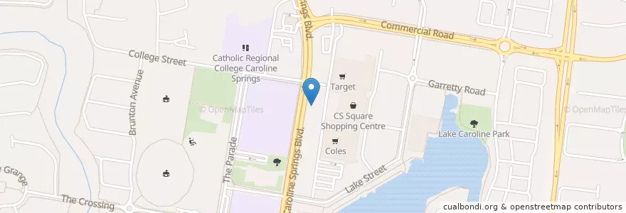 Mapa de ubicacion de Core Dental en Australien, Victoria, City Of Melton.