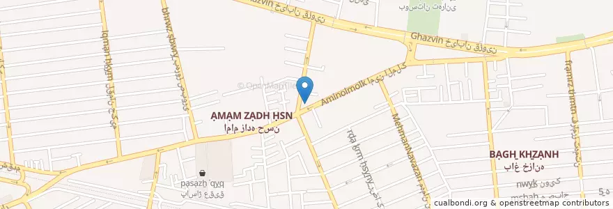 Mapa de ubicacion de بانک صادرات en ایران, استان تهران, شهرستان تهران, تهران, بخش مرکزی شهرستان تهران.