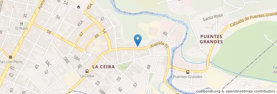 Mapa de ubicacion de Fregadora La Preferida en 쿠바, La Habana, Playa.