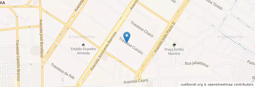 Mapa de ubicacion de Centro Administrativo da UNIMED en 巴西, 巴西北部, 帕拉, Região Geográfica Intermediária De Belém, Microrregião De Belém, 贝伦.