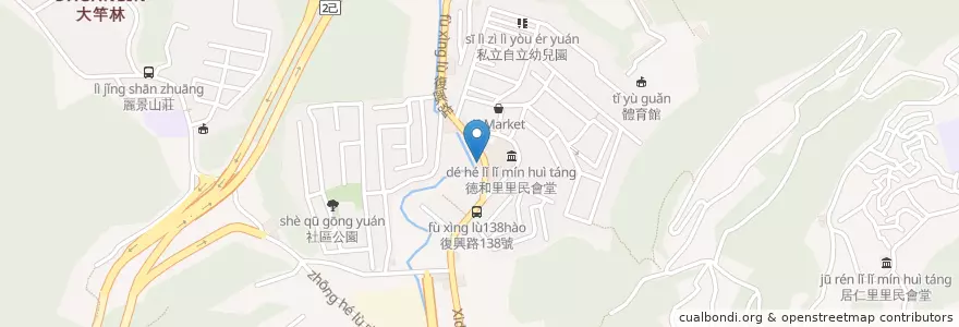 Mapa de ubicacion de 親親診所 en Taiwan, 臺灣省, 基隆市, 安樂區, 中山區.