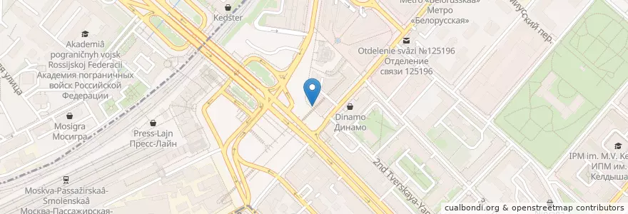 Mapa de ubicacion de Bla-Bla Bar en Russland, Föderationskreis Zentralrussland, Moskau, Zentraler Verwaltungsbezirk, Тверской Район.