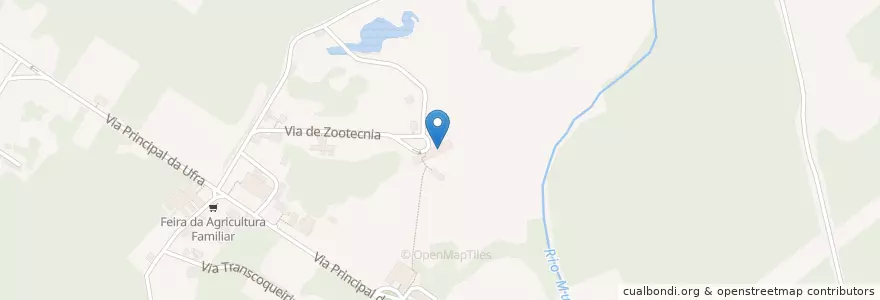 Mapa de ubicacion de Auditório de Zootecnia en 브라질, 북부지방, 파라, Região Geográfica Intermediária De Belém, Microrregião De Belém, 벨렝.