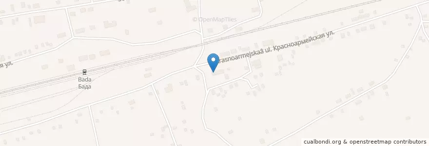 Mapa de ubicacion de Сбербанк en ロシア, 極東連邦管区, ザバイカリエ地方, ヒロク地区, Бадинское Сельское Поселение.